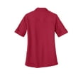 thumbnail image 6 of Port Authority Ladies Silk Touch Interlock Performance Polo-4XL (Rich Red), 6 of 6
