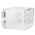 thumbnail image 2 of Caja de almacenamiento de pestañas postizas acrílicas de 8 capas, caja organizadora para injerto de pestañas, 2 of 14