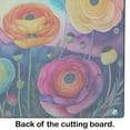 thumbnail image 5 of Carolines Treasures DAC1456LCB 15 x 12 in. Ranunculus in Color Glass Cutting Board - Large, 5 of 5