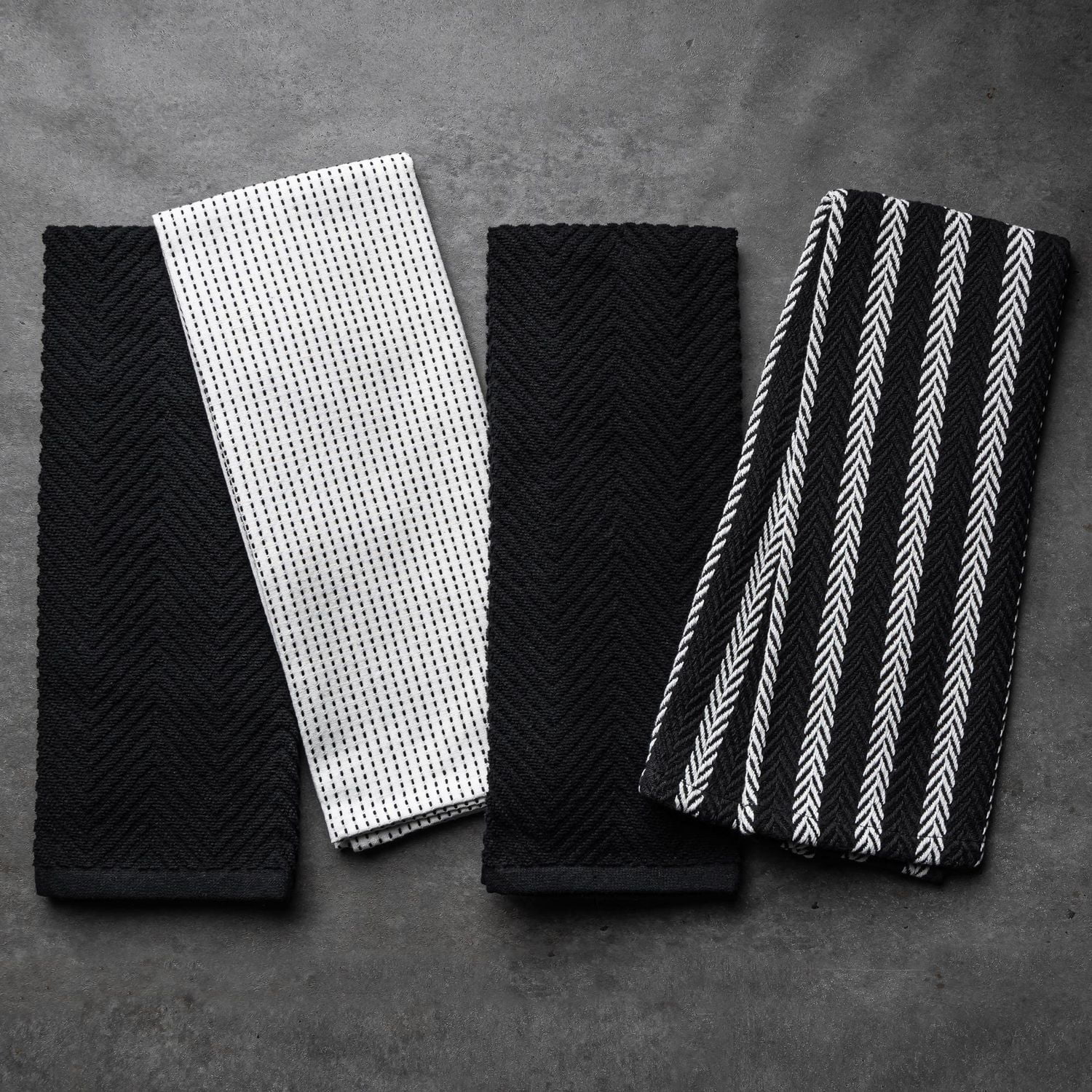 Thyme & Table 4-Pack Kitchen Towels, Towels