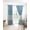 Blue, variant on Colorful Stripe Blackout Curtains 72 Inches Long for Bedroom, Modern Teal Blue Green Vertical Striped Thermal Insulated Room Darkening Black Out Window Curtain Panels Grommet Drapes for Living Room