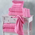 thumbnail image 6 of Hawmam Linen Pink Towels Set | 6-Piece 100% Turkish Cotton | 2 Bath Towels, 2 Hand Towels, 2 Washcloths | Soft, Plush, Fluffy, Quickdry, Super Absorbent | Hotel Quality, Spa, Gym, Dorm, Eco Friendly, 6 of 7