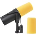 thumbnail image 2 of Windscreen for Shure SM7dB Vocal Microphone RK345 Replacement Pop filter, Noise-cancellation Windsock Cover Yellow Foam Cover, 2 of 4