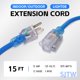 thumbnail image 2 of Cable de extensión para exteriores EP, 15 pies, 12/3, SJTW, 1875 W, 15 A, 125 V, azul, 2 of 7