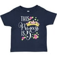 thumbnail image 3 of Inktastic This Princess is Five 5th Birthday Girls Toddler T-Shirt, 3 of 5