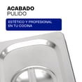 thumbnail image 4 of Tapa para inserto de acero inoxidable Caledonia TACU-COM tamaño cuarto, 4 of 6