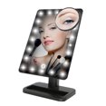 thumbnail image 2 of Espejo De Tocador Espejo Giratorio De 180 Grados Espejo De Luces Led Brillante Para Maquillaje Kearding HA020498-00, 2 of 6