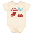 thumbnail image 3 of Inktastic I Love My Granny to the Moon and Back Boys or Girls Baby Bodysuit, 3 of 5