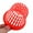Red, variant on BORDSTRACT 10pcs Heavy Duty Mesh Pot Net Cup Basket Hydroponic Plant Grow Clone Gardening