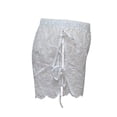 thumbnail image 5 of Michellecmm Women Summer Eyelet Lace Shorts Casual Side Tie up Cutout Elastic Short Pants for Vacation Beach Club Streetwear, 5 of 5