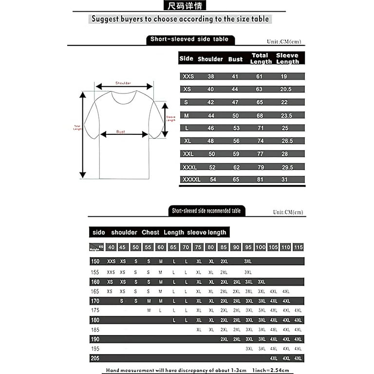 Decoding Anime Merch: A Size Chart Adventure