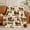 color5, variant on SPXUBZ Woodland Animal Flannel Fleece Blanket, Forest Wildlife Pattern Throw Blanket, Soft Cozy Warm Blanket for Bedroom Sofa Couch Home Decor 80"x60"