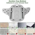 thumbnail image 5 of Foot Brush Shower 35 * 23cm Feet Shower Brush Foot Care Gray Shower Foot Scrubber With Suction Cups, 5 of 5