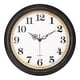 thumbnail image 1 of Reloj de pared Yoiolclc grande de 40 cm, vintage, silencioso, que no hace tictac, 1 of 8