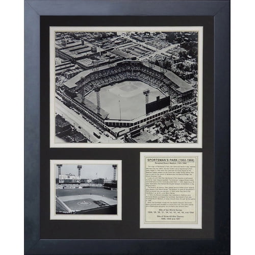 Legends Never Die St. Louis Cardinals - Sportsman Park Framed Memorabili