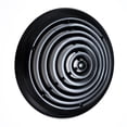 thumbnail image 6 of Fits 12 Inch Neck Air Duct | Steel Round Air Supply Diffuser for Ceiling by Handua | Round Diffuser Vent Cover | Black | Outer Dimension: 15-15/16", 6 of 7