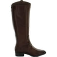 thumbnail image 2 of Sam Edelman Womens Penny Leather Knee High Riding Boots, 2 of 3