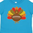 thumbnail image 4 of Inktastic Thanksgiving Day Turkey Football Fan Boys or Girls Toddler T-Shirt, 4 of 5