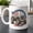 Black, variant on Patriotic Tractor Mug with American Flag | Farmer Coffee Cup