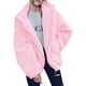 thumbnail image 1 of Abrigo PRETTYGARDEN de Forro Sherpa de Piel Sintética Rosa Oversize XXL, 1 of 8