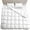 White, variant on Comforter Duvet Insert Full/Queen White Down Alternative All Season Microfiber