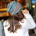 thumbnail image 1 of Slouchy Beanies Hat Exotic Knitting Skullies Scarf Hats Autumn Winter Soft Wool Pullover Pile Cap Maple Leaf Women Gorras H02, 1 of 6