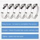 thumbnail image 3 of Adaptador de conversión de manguera Accesorios de piscina Conector de manguera para Pangea Tech Likrtyny Para Estrenar, 3 of 9