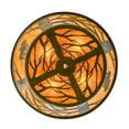 thumbnail image 4 of Meyda Tiffany 113169 Moose At Dawn 4 Light 22" Wide Semi-Flush Ceiling Fixture - Copper, 4 of 7
