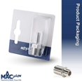 thumbnail image 3 of MAACFLOW Manguera de acero inoxidable con púas de 3/16 pulgadas de identificación de manguera a 1/4 pulgadas macho NPT (rosca OD 0,45 pulgadas) conector adaptador (paquete de 1), 3 of 5