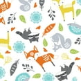 thumbnail image 4 of Create It 18"x21" 100% Cotton Animals Precut Sewing & Craft Fabric, White 1 Piece, 4 of 7