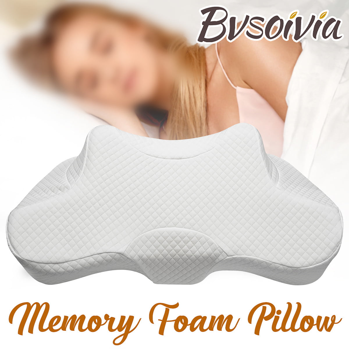 L Shaped Pillow Side Sleeper Pillow for Neck and Shoulder Pain Relief –  Adjustable Shredded Memory Foam - Cervical Shoulder Pillow for Back  Sleepers 
