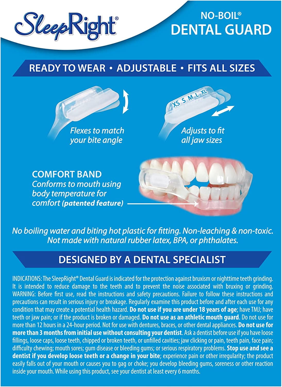 SleepRight Select-Comfort Dental Guard 1 Each
