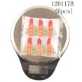 thumbnail image 4 of Coofit Christmas Picture Clips Decorative 6PCS Wood Photo Clips Wooden Clothespins, 4 of 8