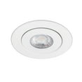 thumbnail image 3 of WAC Lighting Lotos 4" Round Adjustable Aluminum Recessed Kit in White (Set of 6), 3 of 5