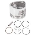 thumbnail image 3 of Piston Ring Kit, Long Durability Rustproof Motorcycle Piston Kit  For CG150 150cc 175cc, 3 of 8