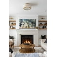 thumbnail image 2 of Crystorama Lighting - Three Light Ceiling Mount - Ceiling Mount - Fulton - Three, 2 of 13