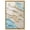 Gold Frame, variant on Soft Ocean Sand Framed High-Gloss Acrylic Glass Wall Art Elegant Abstracts by Art Remedy, White Frame, 10 x 15