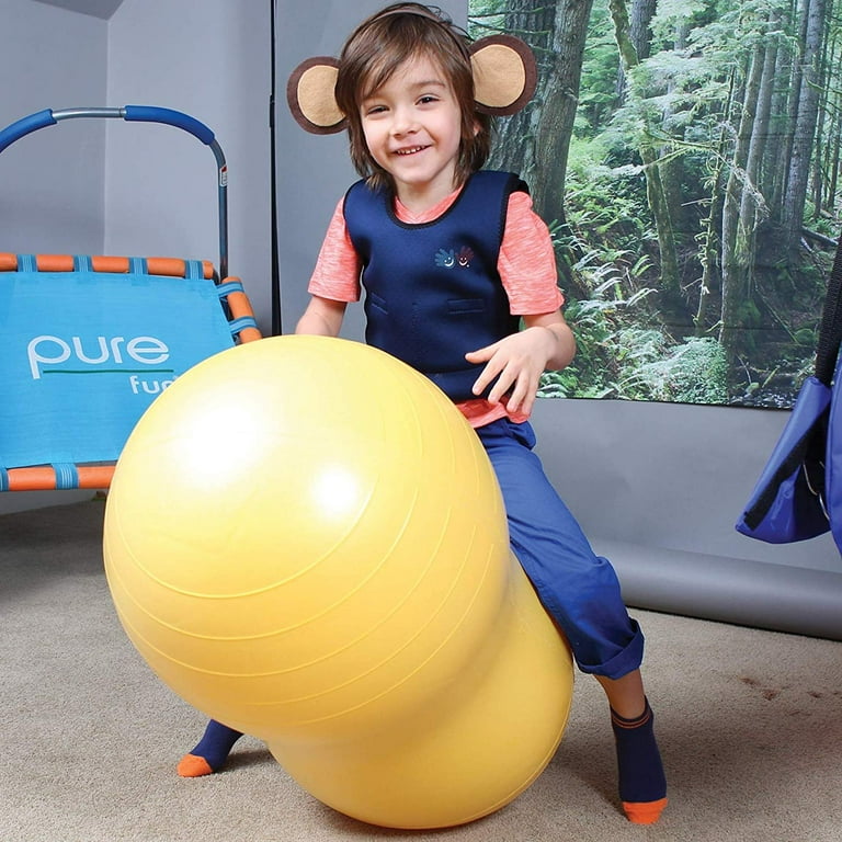 Fun and Function s Peanut Ball Yellow L Walmart
