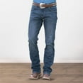 thumbnail image 2 of Wrangler Mens 88 Slim Straight Dark Jean Denim 36x34, 2 of 5