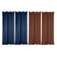 thumbnail image 1 of 4x Cortinas Exteriores Para Interiores Con Protección Para Pérgo De Patio Sunnimix Cortinas de interior al aire libre, 1 of 8