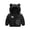 Black, variant on Esaierr Boys Girls Winter Coats down Outerwear for Kids Toddler 9M-5Y Cute Warm Cotton Coats down Baby Lightweight Winter down Jacket with Hoodie
