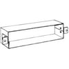 Baldwin 0050.324 Letter Box Sleeve, Satin Stainless Steel
