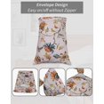 thumbnail image 6 of Pink Spring Floral Body Pillow Case Cover - Microfiber Bed Throw Pillow Covers, Summer Botanical Vintage Birds Decorative Lumbar Pillow Cover with Envelope Closure for Sofa/Travel 20"x54", 6 of 6