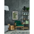 thumbnail image 4 of Marmont Hill Green Minnesota Spots Framed Wall Art, 8" x 12", 4 of 6