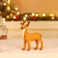 thumbnail image 2 of Yhmxh Deer Decorative Figurine, 9.8 in Christmas Reindeer Stuffed Animal Cute Deer Plush Stuffed Animal Xmas Plush Gift Toy Winter Christmas Decoration Elk Statue for Woodland Holiday Decoration, 2 of 7