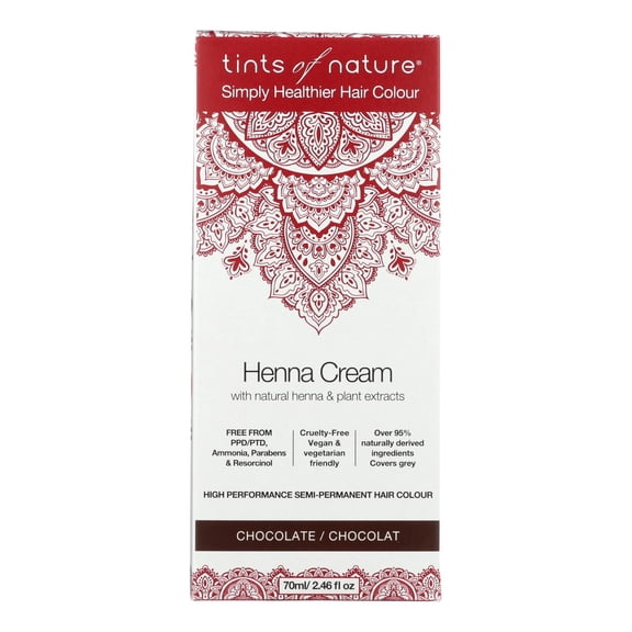 Tints of Nature Henna Cream Chocolate 2.7 oz Liquid