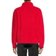 thumbnail image 2 of No Boundaries Junior's Plush Quarter Zip Pullover, 2 of 5