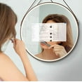 thumbnail image 2 of HILO Light Smart Mirror | Smart Make-Up Mirror Vanity Lighted Makeup Mirror, Smart Bathroom Mirror, Smart Round Mirror | Weather Forecast, Touch Screen, Powerful light strip & Different Modes - 20", 2 of 9