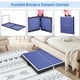 thumbnail image 4 of Mesa de Ping Pong Portátil de 4.5 Pies, Mesa Profesional para Interior y Exterior con Red, 2 Paletas y 3 Pelotas para Adultos y Jóvenes, 4 of 7