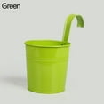 thumbnail image 2 of SPRING PARK Metal Flower Pot Colour Wall Garden Balcony Fence Hanging Plant Planter, 2 of 7